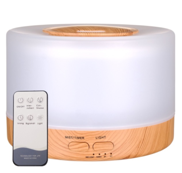 Umidificator de Aer cu Ultrasunete D006 cu LED 500ml